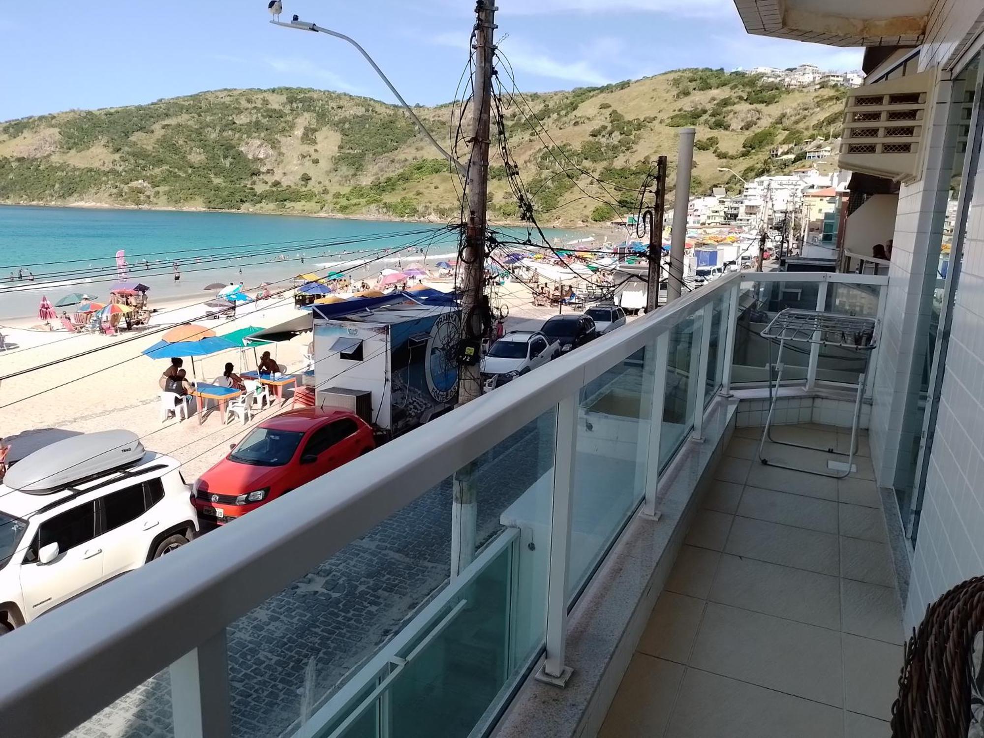 Vista Maravilhosa! 3 Quartos Com Ar, 2 Vagas E Lazer Incrivel Com Piscina E Churrasqueira Arraial do Cabo Bagian luar foto